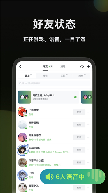 小黑盒语音 安卓版下载截图1