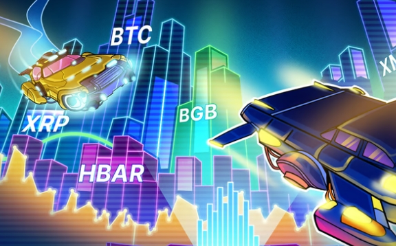 XRP闪现看涨信号，比特币寻求方向