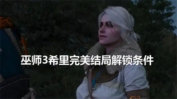 《巫师3》希里完美结局如何达成《巫师3》希里完美结局具体选项1
