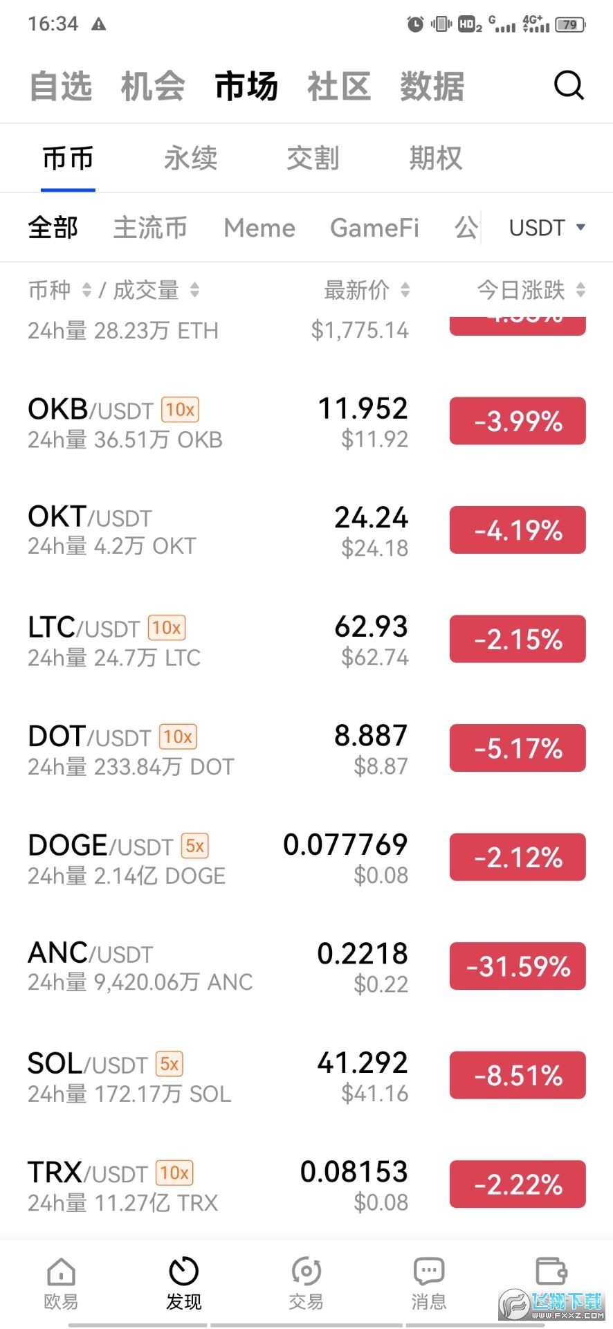fil币交易平台app截图1