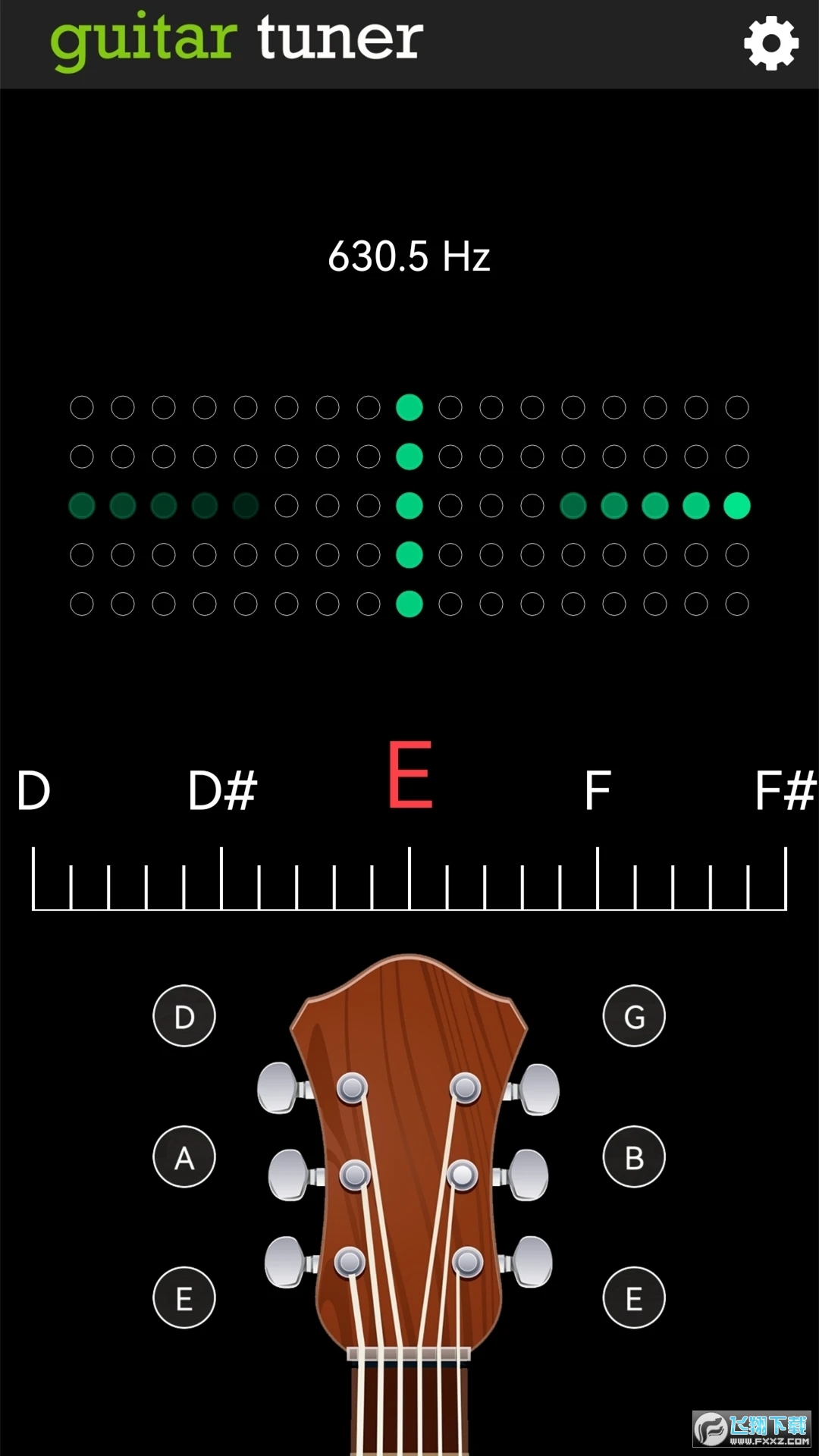 吉他调音器手机免费版(guitartuna)截图1