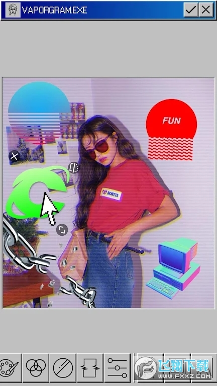 Vaporgram Glitch Photo Editor蒸汽波相机