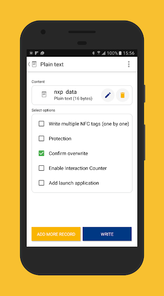 NFC TagWriter by NXP