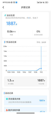 步行计步器