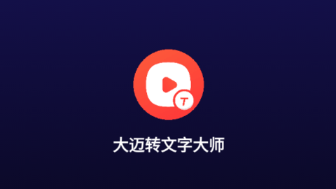 大迈转文字大师
