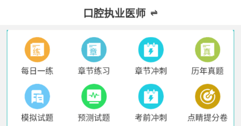 口腔执业医师易题库