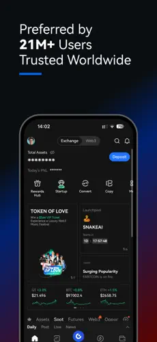 芝麻gateio苹果版 7.10.1 iOS版截图1